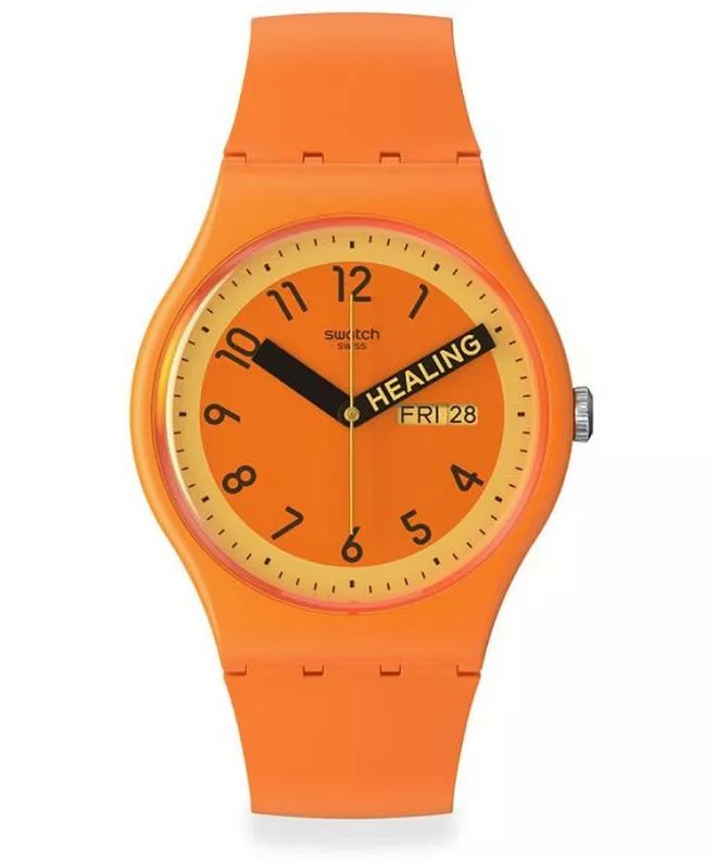 Swatch Proudly Orange Unisex Karóra SO29O700