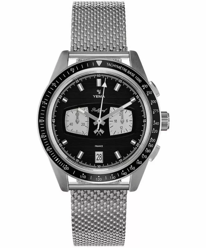 Yema Rallygraf Reverse Panda II Chronograph férfi karóra YMHF1584-AM