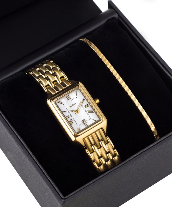BOWA Barcelona Pearl Gold Steel 23 Gift Set női karóra BC234-154-144S-419-03