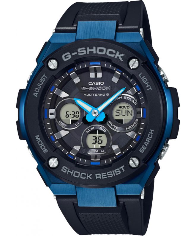 G-SHOCK Casio G-Steel Solar Waveceptor férfi karóra GST-W300G-1A2ER