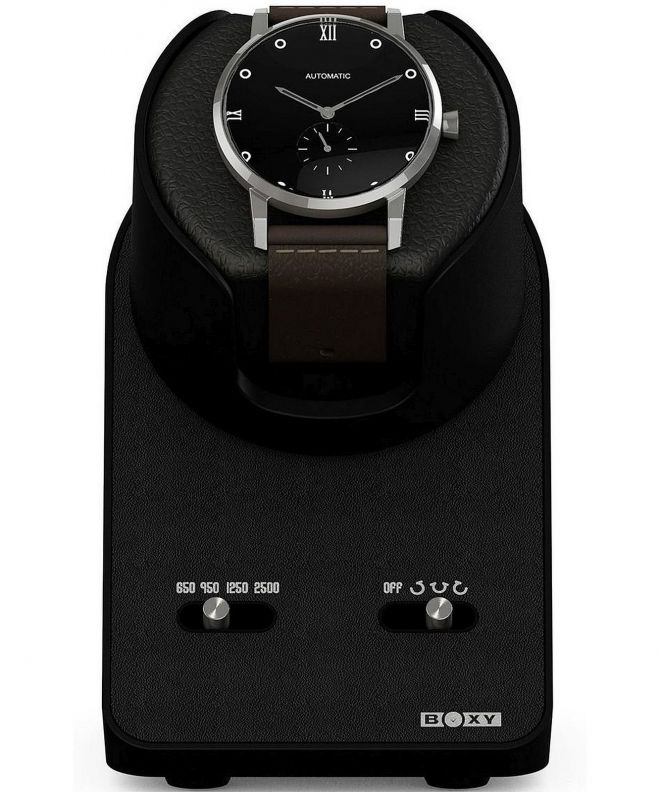Beco Technic Boxy BLDC Nightstand EXT Black Moduláris Óraforgató 1 órához USB kábellel