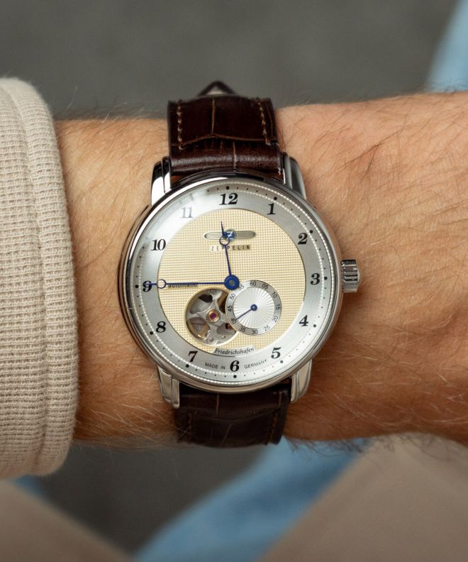 Zeppelin Friedrichshafen Open Heart Automatic férfi karóra 8566-5