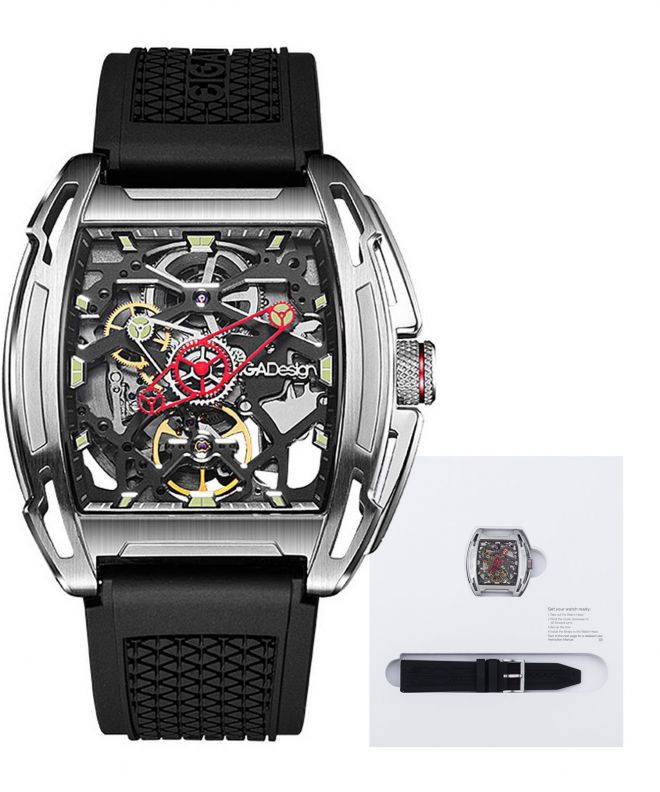 Ciga Design Z Series Exploration Automatic Férfi Karóra Z062-SISI-W5BK