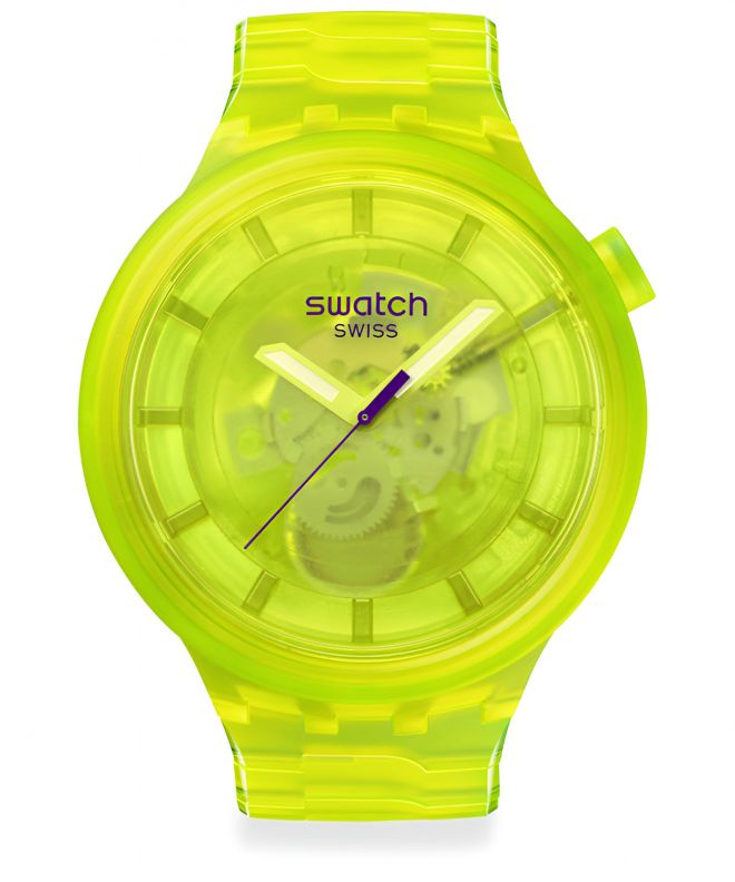 Swatch Big Bold Colors of Joy - Yellow Joy unisex karóra