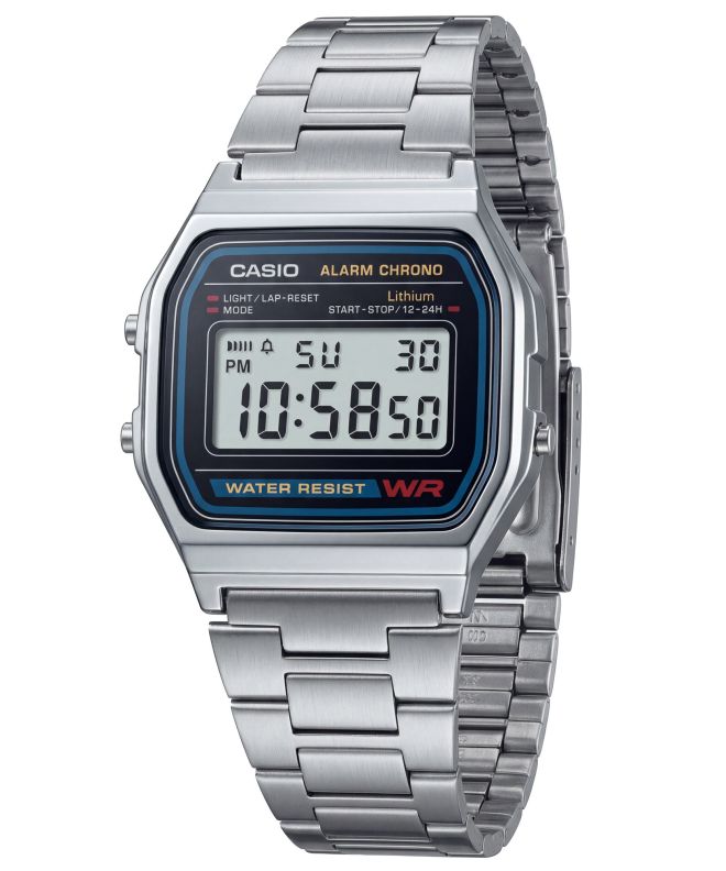 Casio Vintage Silver Férfi Karóra A158WEA-1EF (A158WA-1DF)