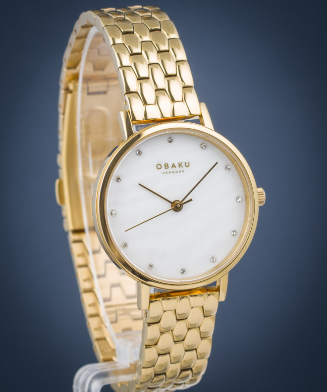 Obaku Brink Lille Perlemor Cider női karóra V248LXGWSG