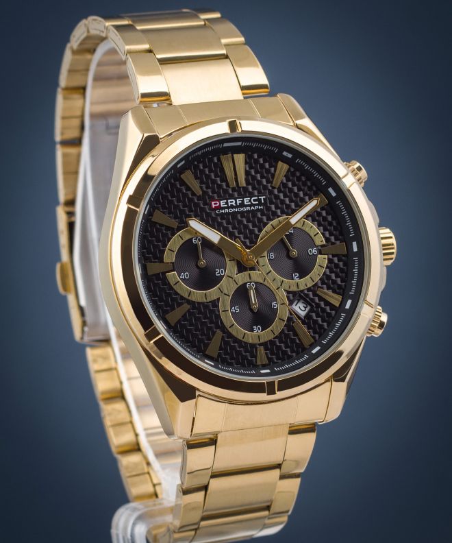 Perfect Chronograph férfi karóra PF00568