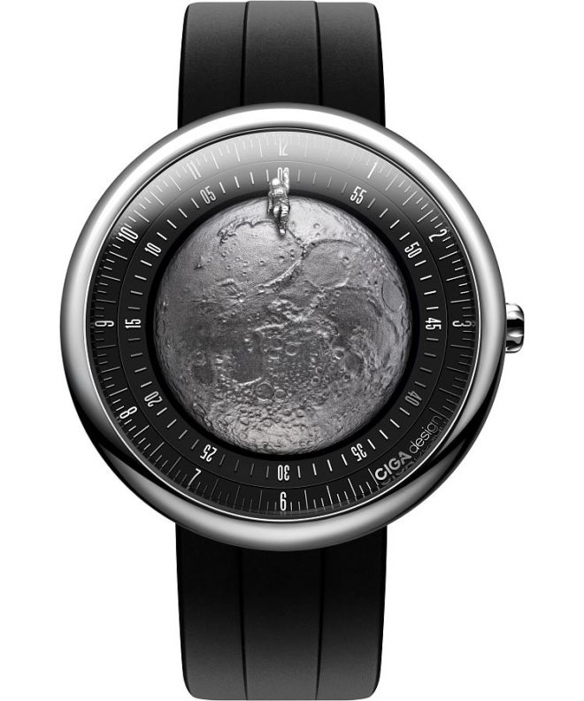 Ciga Design U Series Moon Walker Automatic Titanium férfi karóra GPHG 2021 U055-TIGR-6B