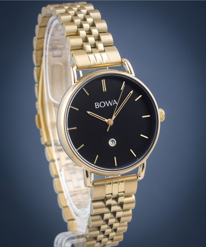 BOWA Milan Black Gold Steel 34 női karóra MI344-14-164S