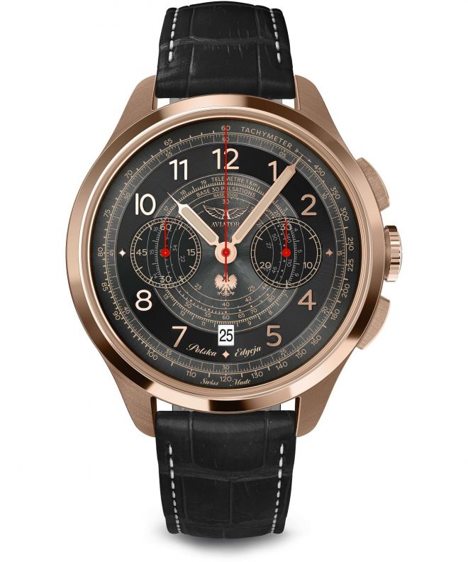 Aviator Heritage Chronograph Trimeter Limited Edition férfi karóra V.4.40.2.353.4 PL