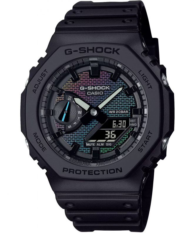 Casio G-Shock Classic 2100 Series Rainbow Brick Wall férfi karóra GA-2100RW-1AER