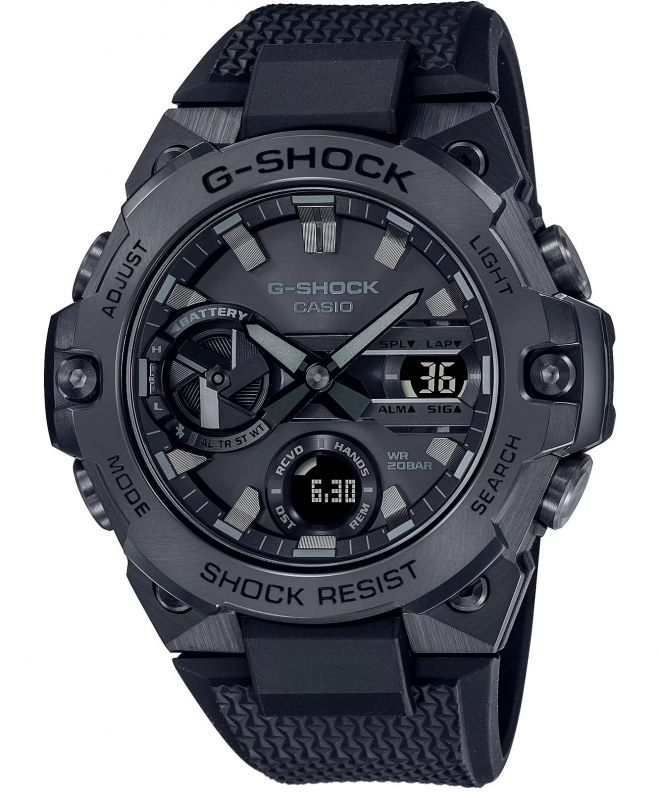 Casio G-Shock G-Steel Carbon Core Guard Bluetooth férfi karóra GST-B400BB-1AER