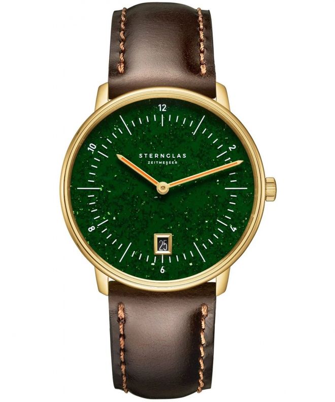 Sternglas Naos Aventurine Special Edition férfi karóra S01-NAN41-BR01