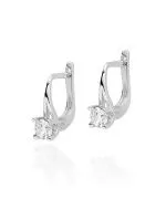 Bonore - Fehér Arany 585 - Gyémánt 0,2 ct fülbevalók