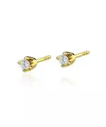 Bonore - Arany 585 - Gyémánt 0,08 ct fülbevalók