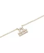 Daniel Wellington Crystal Zodiac Chain Gold Libra nyaklánc