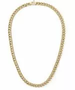 Daniel Wellington Ellipse Cuban Chain Gold nyaklánc