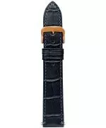 Zeppelin Navy Blue Leather szíj