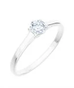 Bonore - Fehér Arany 585 - Gyémánt 0,5 ct gyűrű