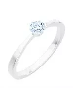 Bonore - Fehér Arany 585 - Gyémánt 0,5 ct gyűrű