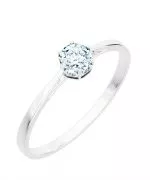 Bonore - Fehér Arany 585 - Gyémánt 0,5 ct gyűrű