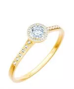 Bonore - Arany 585 - Gyémánt 0,4 ct gyűrű