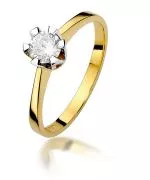 Bonore - Arany 585 - Gyémánt 0,5 ct gyűrű