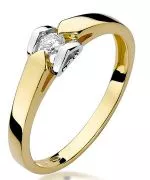 Bonore - Arany 585 - Gyémánt 0,09 ct gyűrű