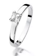 Bonore - Fehér Arany 585 - Gyémánt 0,3 ct gyűrű