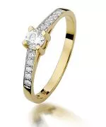 Bonore - Arany 585 - Gyémánt 0,3 ct gyűrű