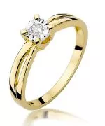 Bonore - Arany 585 - Gyémánt 0,08 ct gyűrű