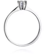 Bonore - Fehér Arany 585 - Gyémánt 0,23 ct gyűrű