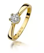 Bonore - Arany 585 - Gyémánt 0,2 ct gyűrű