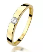 Bonore - Arany 585 - Gyémánt 0,12 ct gyűrű
