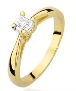 Bonore - Arany 585 - Gyémánt 0,08 ct gyűrű