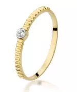 Bonore - Arany 585 - Gyémánt 0,04 ct gyűrű