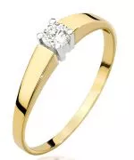 Bonore - Arany 585 - Gyémánt 0,2 ct gyűrű