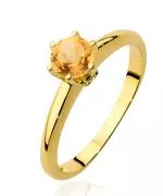 Bonore - Arany 585 - Citrin 0,5 ct gyűrű