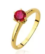 Bonore - Arany 585 - Rubin 0,6 ct gyűrű