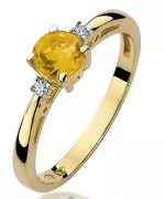 Bonore - Arany 585 - Citrin 0,5 ct gyűrű