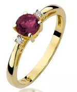 Bonore - Arany 585 - Rubin 0,6 ct gyűrű