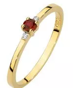 Bonore - Arany 585 - Rubin 0,15 ct gyűrű