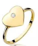 Bonore - Arany 585 - Gyémánt 0,03 ct gyűrű