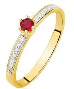 Bonore - Arany 585 - Rubin 0,15 ct gyűrű