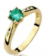 Bonore - Arany 585 - Smaragd 0,5 ct gyűrű