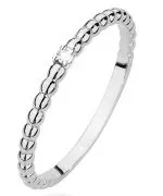 Bonore - Fehér Arany 585 - Gyémánt 0,02 ct gyűrű