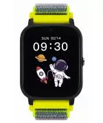 Garett Kids Tech 4G Zielony Velcro Gyerek okosóra