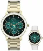 Garett Signature Grace Gold Solid SET női okosóra