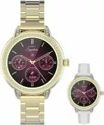 Garett Signature Stella Gold Solid SET női okosóra