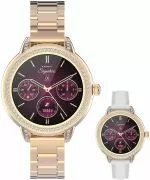 Garett Signature Stella Rose Gold Solid SET női okosóra